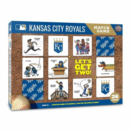 YOUTHEFAN MLB Kansas City Royals Licensed Memory Match Game 2500744